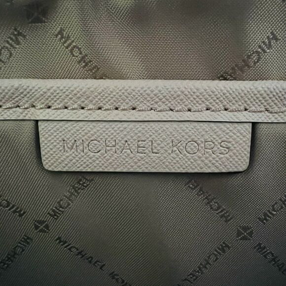MICHAEL KORS Jet Set Item Powder Blush Leather East West Zip Chain Crossbody Bag - Picture 9 of 12